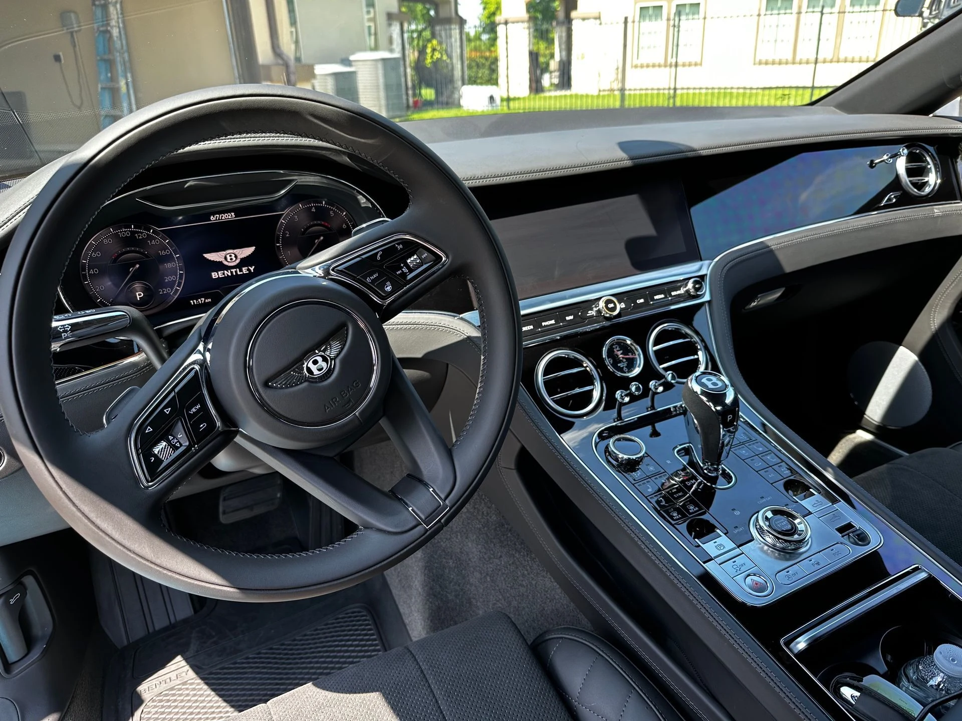 Detailed luxury car interior — Detail Geeks mobile detailing